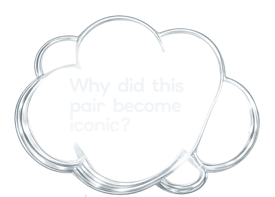 Why did this pair become iconic?