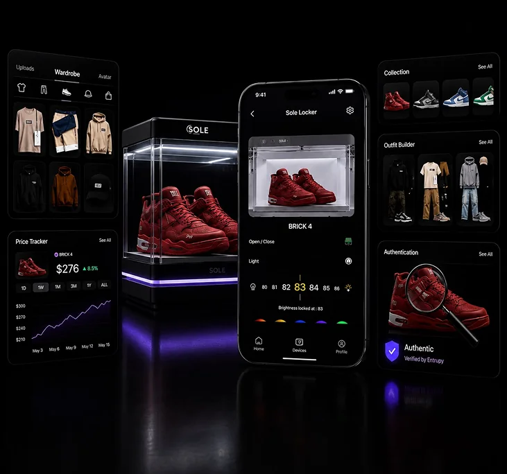 Sole Locker outfit builder preview